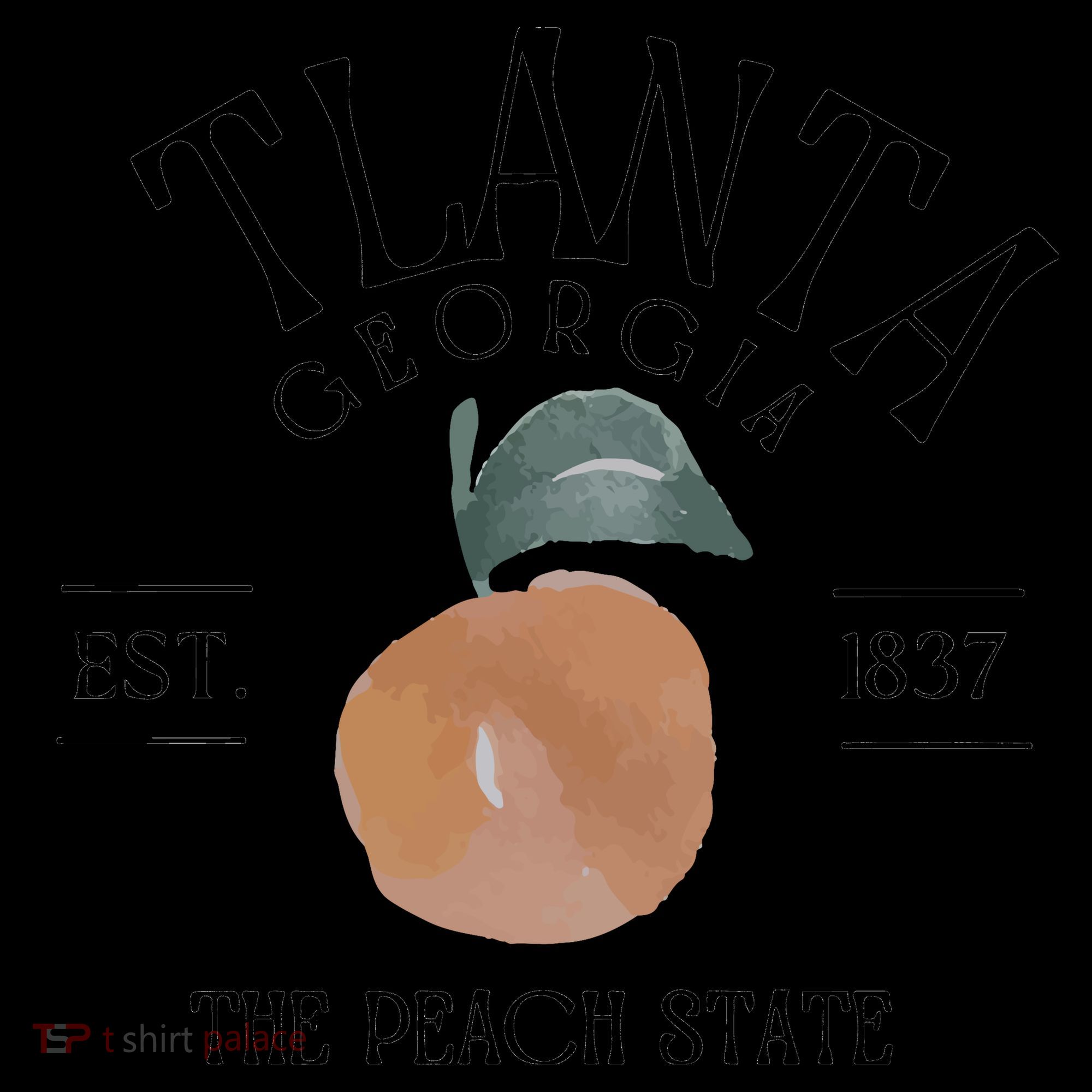 Atlanta Georgia The Peach State Coffee Mug