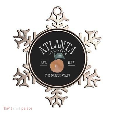 Atlanta Georgia The Peach State Ornament