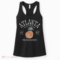 Atlanta Georgia The Peach State Women's Tank Top thumb 0