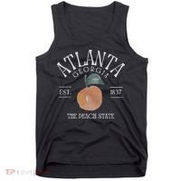 Atlanta Georgia The Peach State Tank Top thumb 0