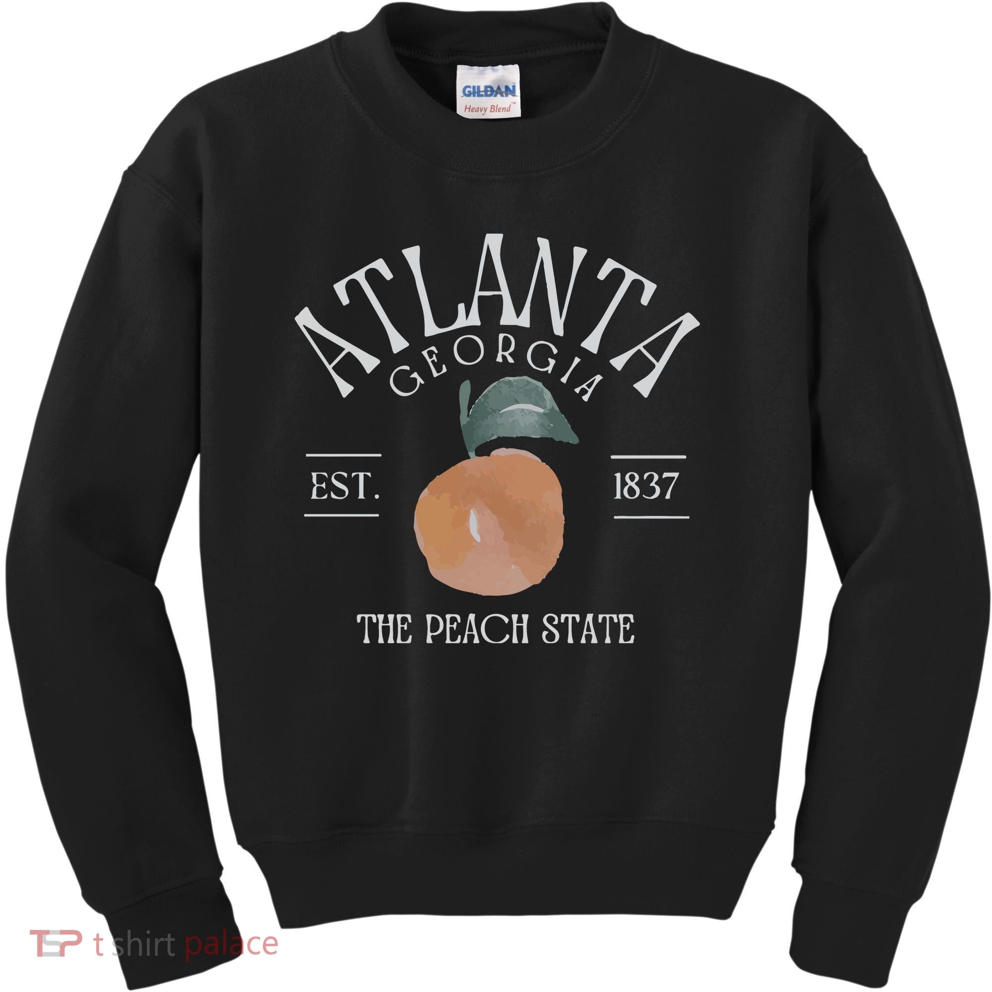 Atlanta Georgia The Peach State Kids Sweatshirt