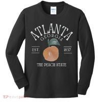 Atlanta Georgia The Peach State Kids Long Sleeve Shirt thumb 0