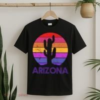 Arizona Gift Vintage Retro Cactus Souvenir Gift T-Shirt thumb 2