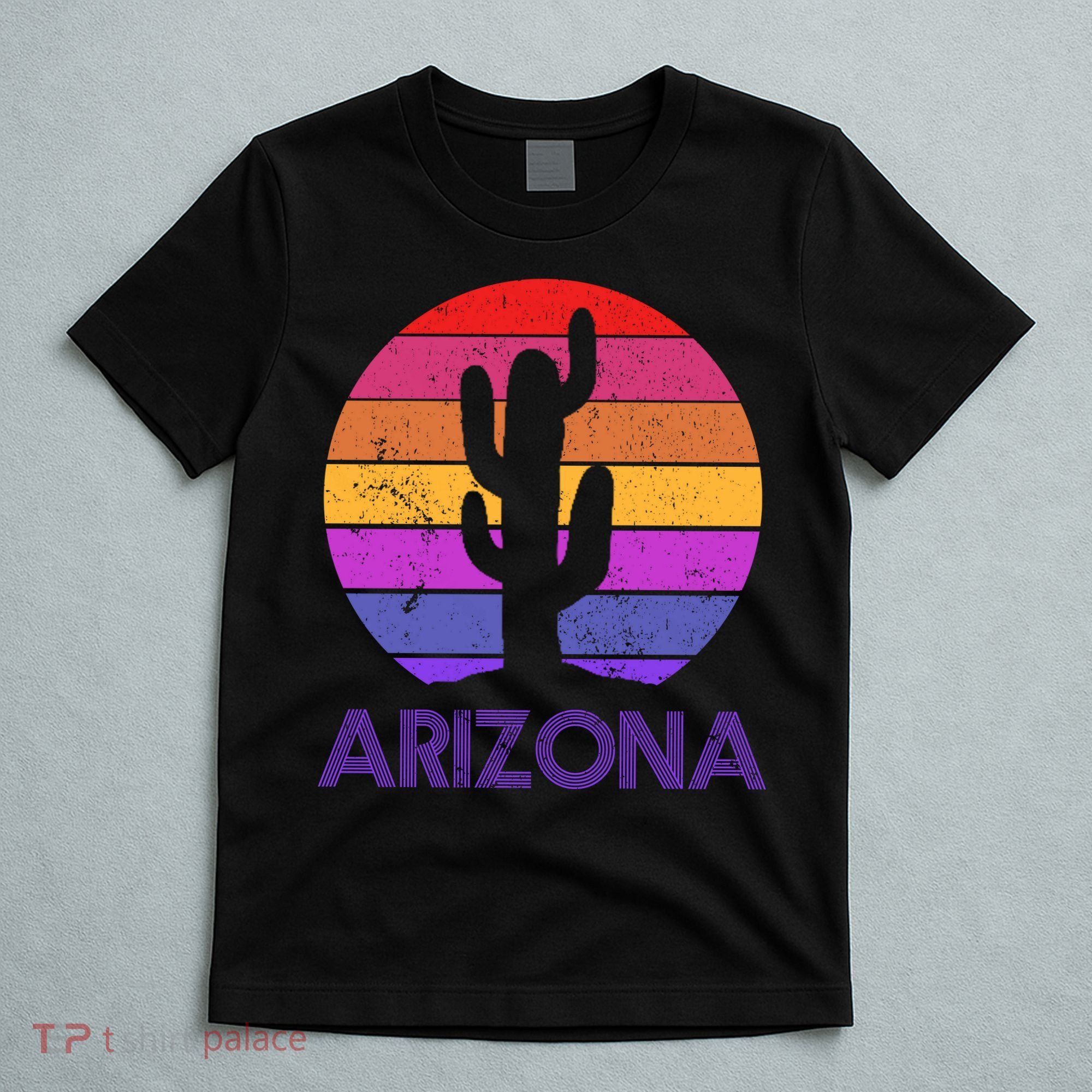Arizona Gift Vintage Retro Cactus Souvenir Gift T-Shirt