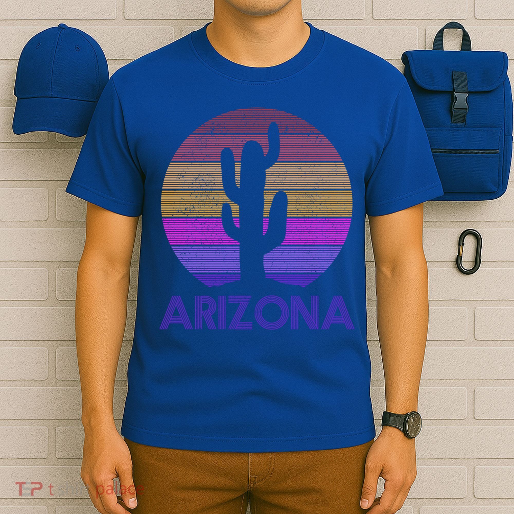 Arizona Gift Vintage Retro Cactus Souvenir Gift T-Shirt