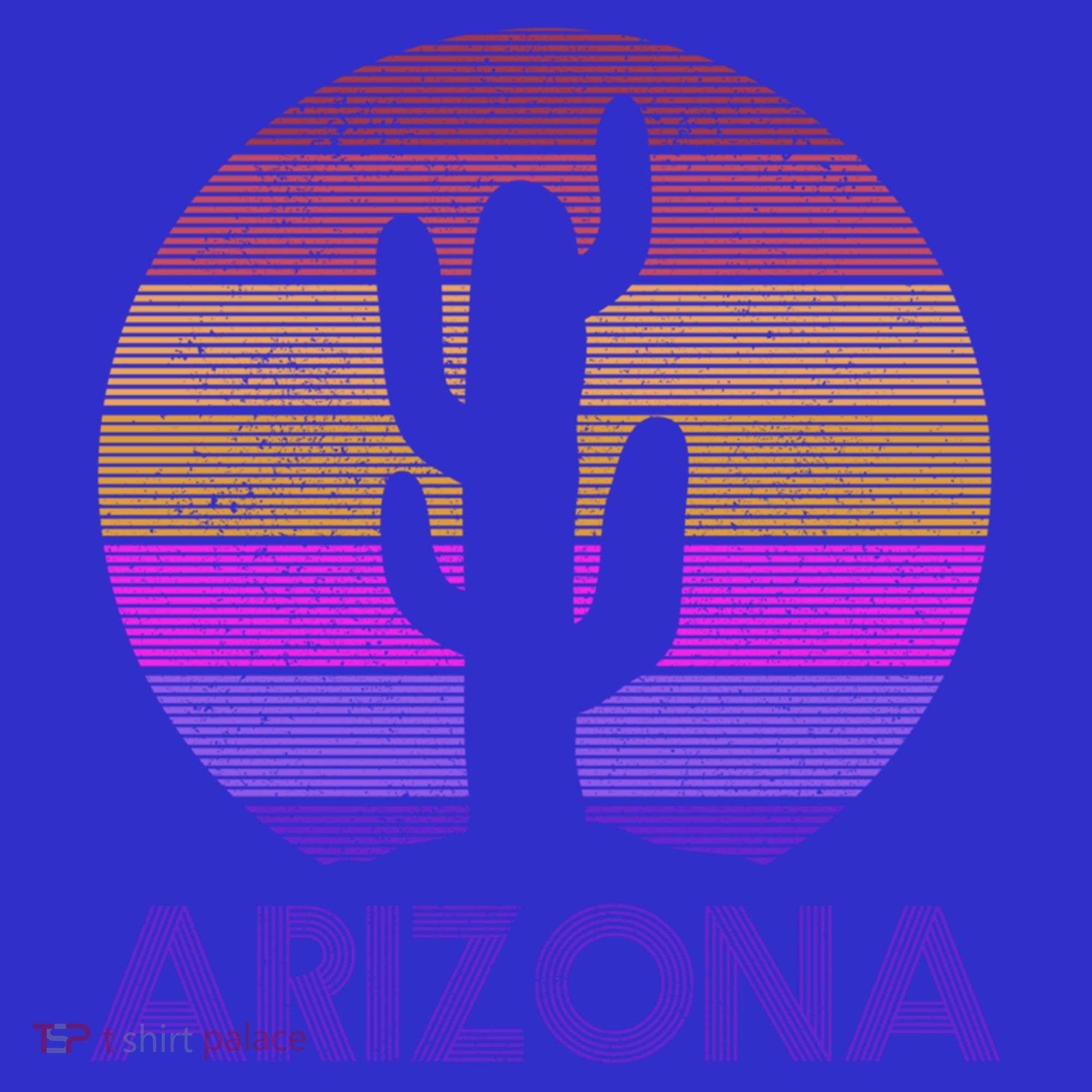 Arizona Gift Vintage Retro Cactus Souvenir Gift T-Shirt