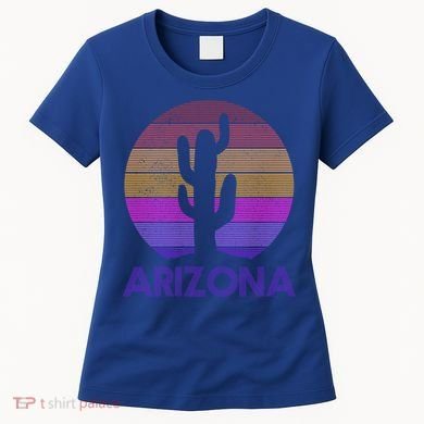 Arizona Gift Vintage Retro Cactus Souvenir Gift Women's T-Shirt