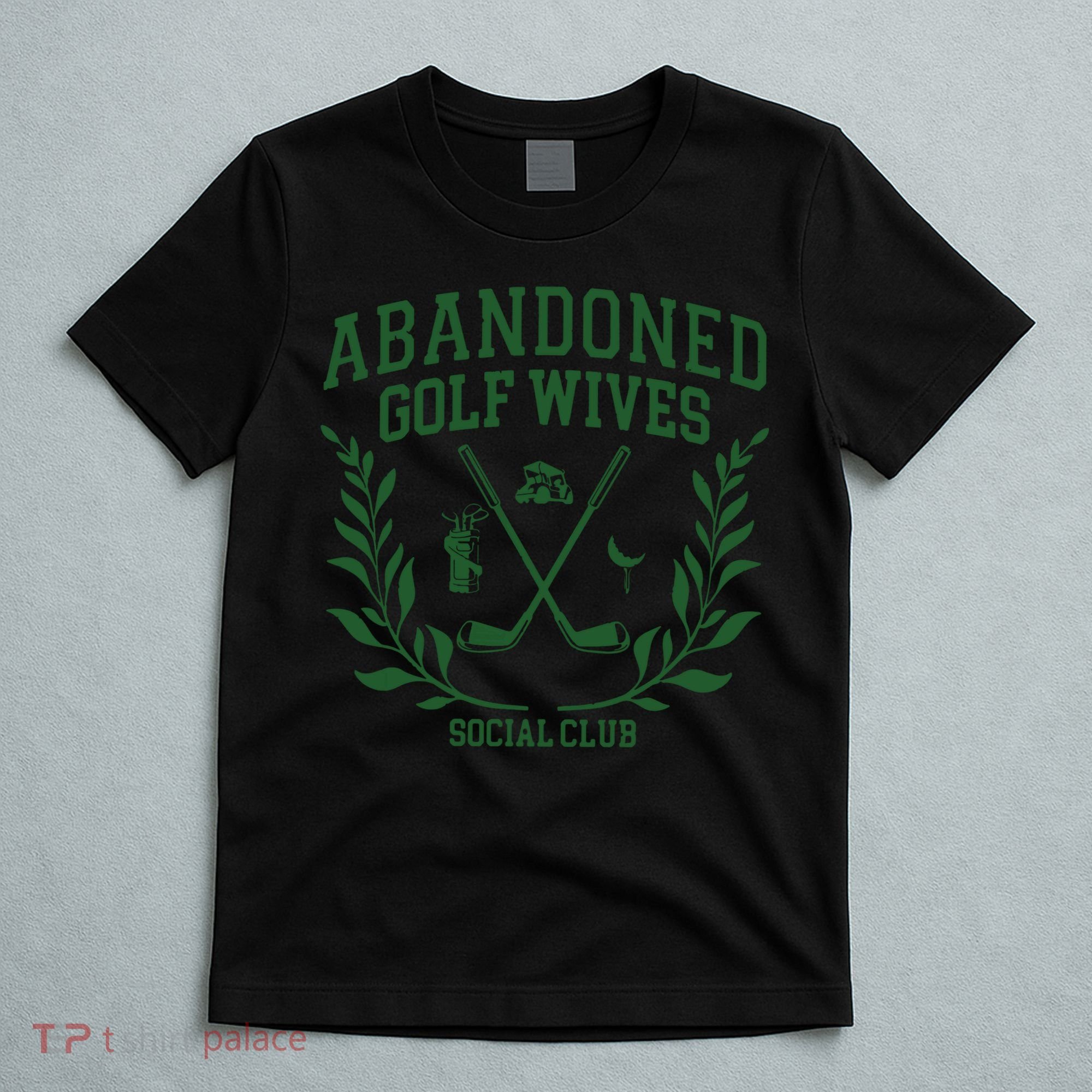 Abandoned Golf Wives Social Club Retro Golf Gift For Women T-Shirt