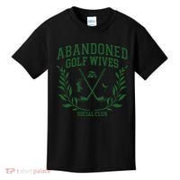 Abandoned Golf Wives Social Club Retro Golf Gift For Women Kids T-Shirt thumb 0