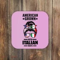 American Grown With Italian Roots Italian Coaster thumb 0