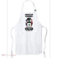 American Grown With Italian Roots Italian Apron thumb 0