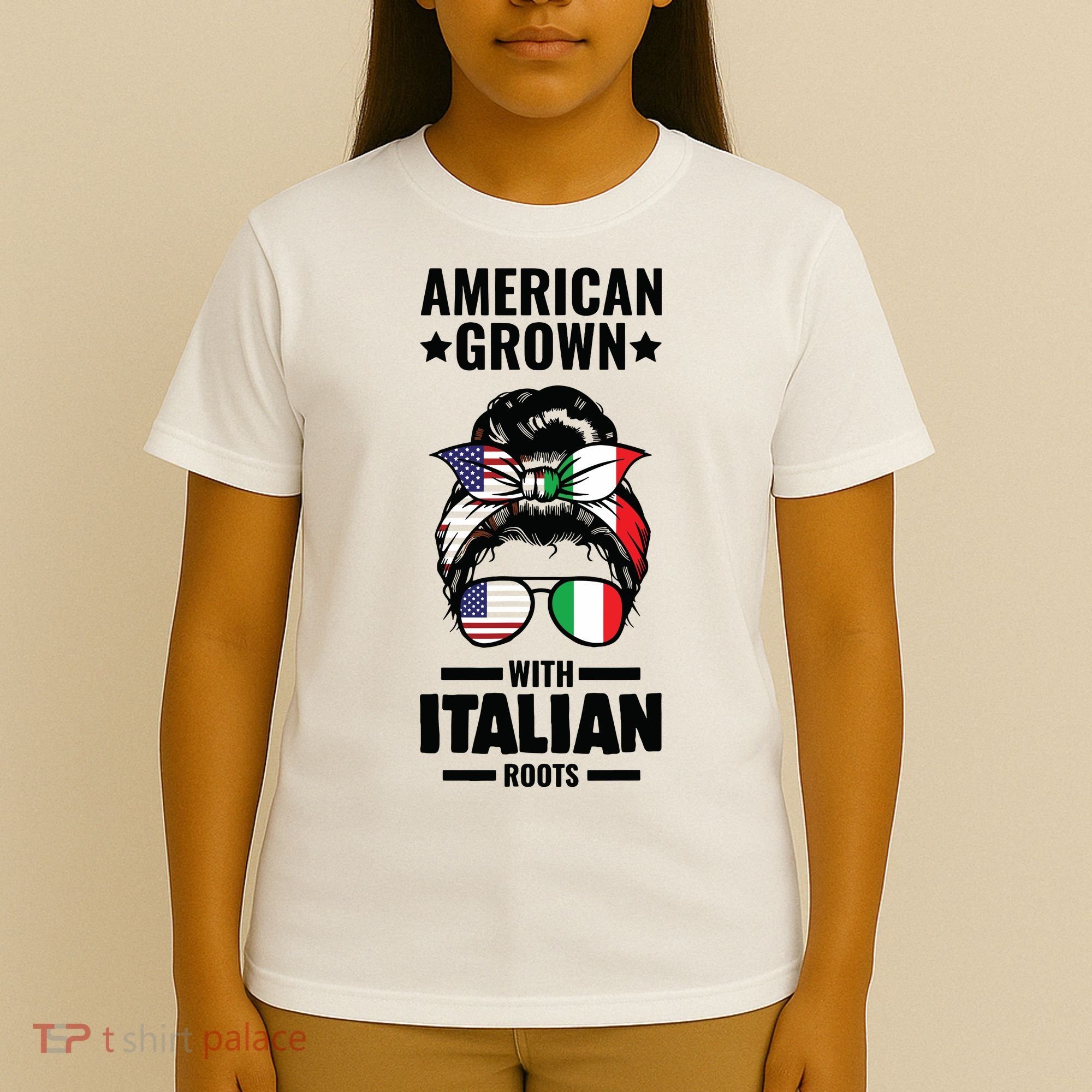 American Grown With Italian Roots Italian T-Shirt