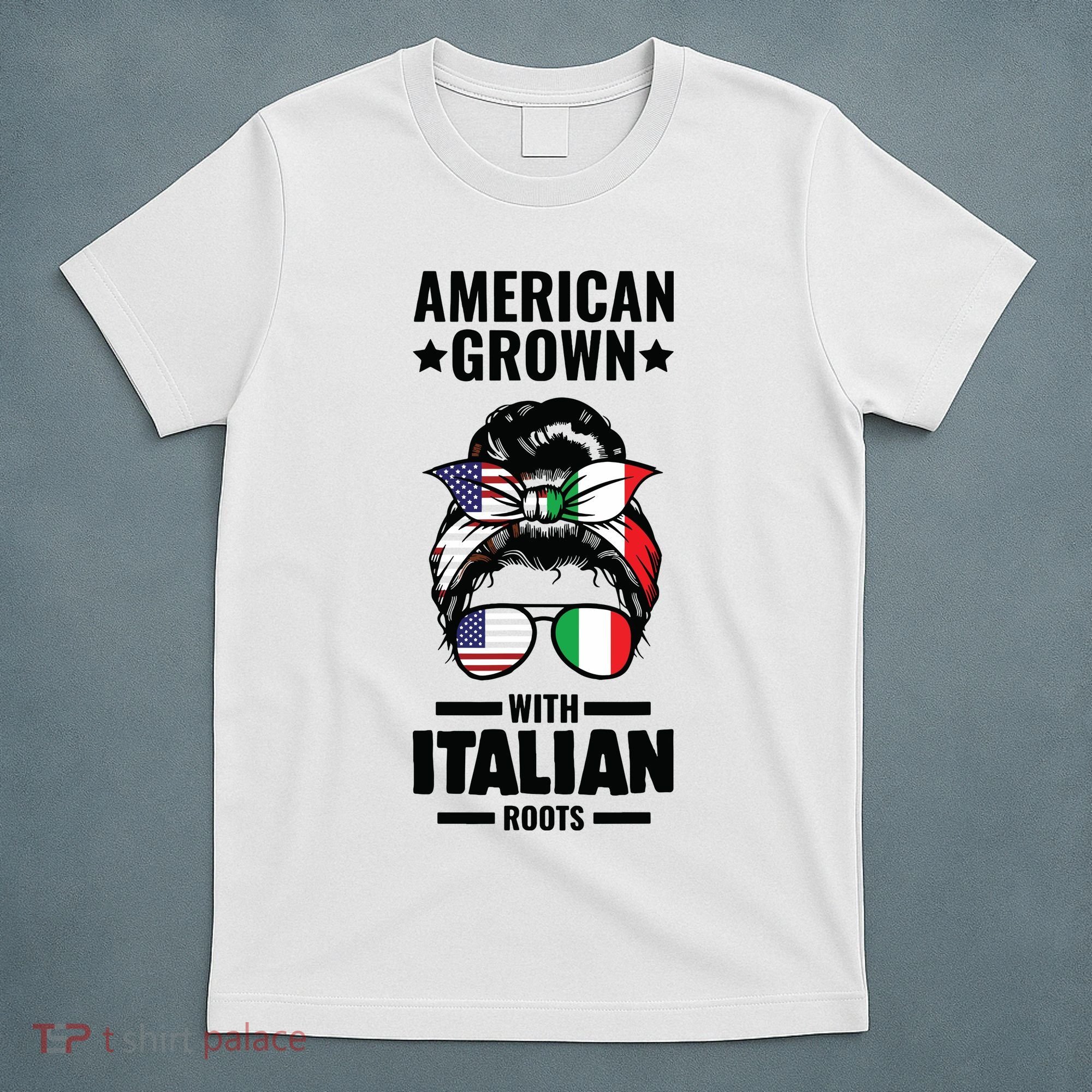 American Grown With Italian Roots Italian T-Shirt