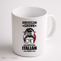 American Grown With Italian Roots Italian Coffee Mug thumb 1