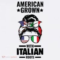 American Grown With Italian Roots Italian Women's Hoodie thumb 2