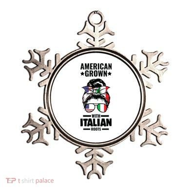 American Grown With Italian Roots Italian Ornament