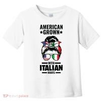 American Grown With Italian Roots Italian Toddler T-Shirt thumb 0