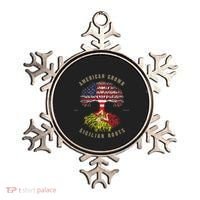 American Grown With Sicilian Roots Sicily Malta Ornament thumb 0