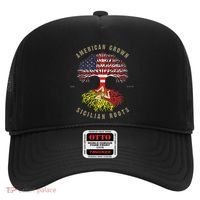 American Grown With Sicilian Roots Sicily Malta Hat thumb 0