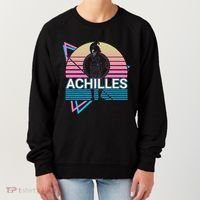 Achilles Greek Warrior Ancient Greek Mythology Retro Women's Sweatshirt thumb 0
