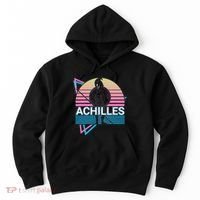 Achilles Greek Warrior Ancient Greek Mythology Retro Hoodie thumb 0