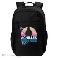 Achilles Greek Warrior Ancient Greek Mythology Retro Backpack thumb 0