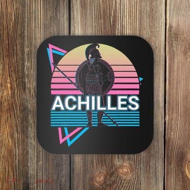 Achilles Greek Warrior Ancient Greek Mythology Retro Coaster
