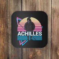 Achilles Greek Warrior Ancient Greek Mythology Retro Coaster thumb 0