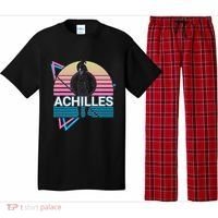 Achilles Greek Warrior Ancient Greek Mythology Retro Pajama Set thumb 0