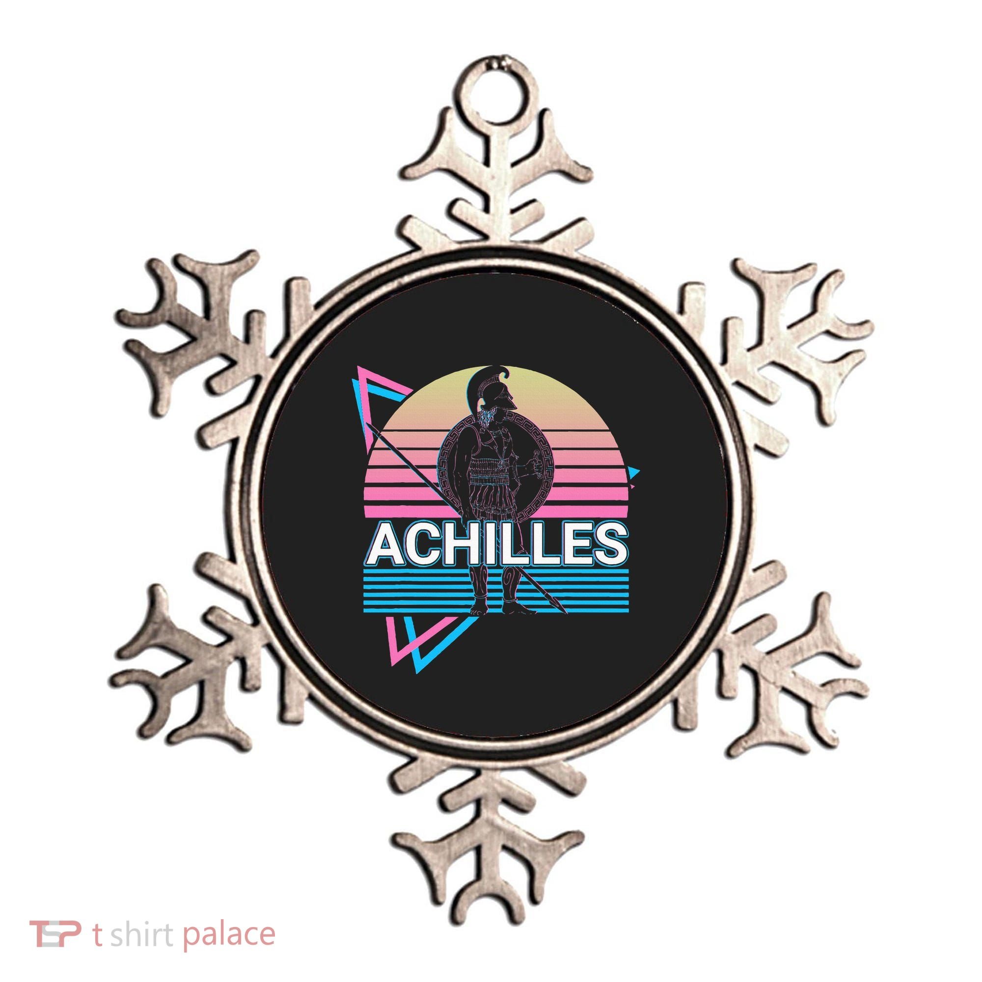 Achilles Greek Warrior Ancient Greek Mythology Retro Ornament