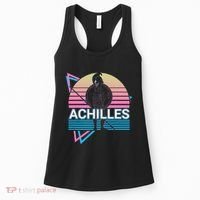 Achilles Greek Warrior Ancient Greek Mythology Retro Women's Tank Top thumb 0