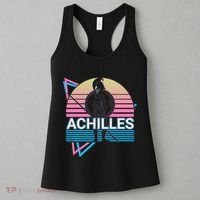 Achilles Greek Warrior Ancient Greek Mythology Retro Women's Tank Top thumb 3