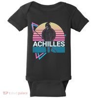 Achilles Greek Warrior Ancient Greek Mythology Retro Baby Bodysuit thumb 0