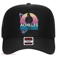 Achilles Greek Warrior Ancient Greek Mythology Retro Hat thumb 0