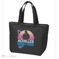 Achilles Greek Warrior Ancient Greek Mythology Retro Tote Bag thumb 3