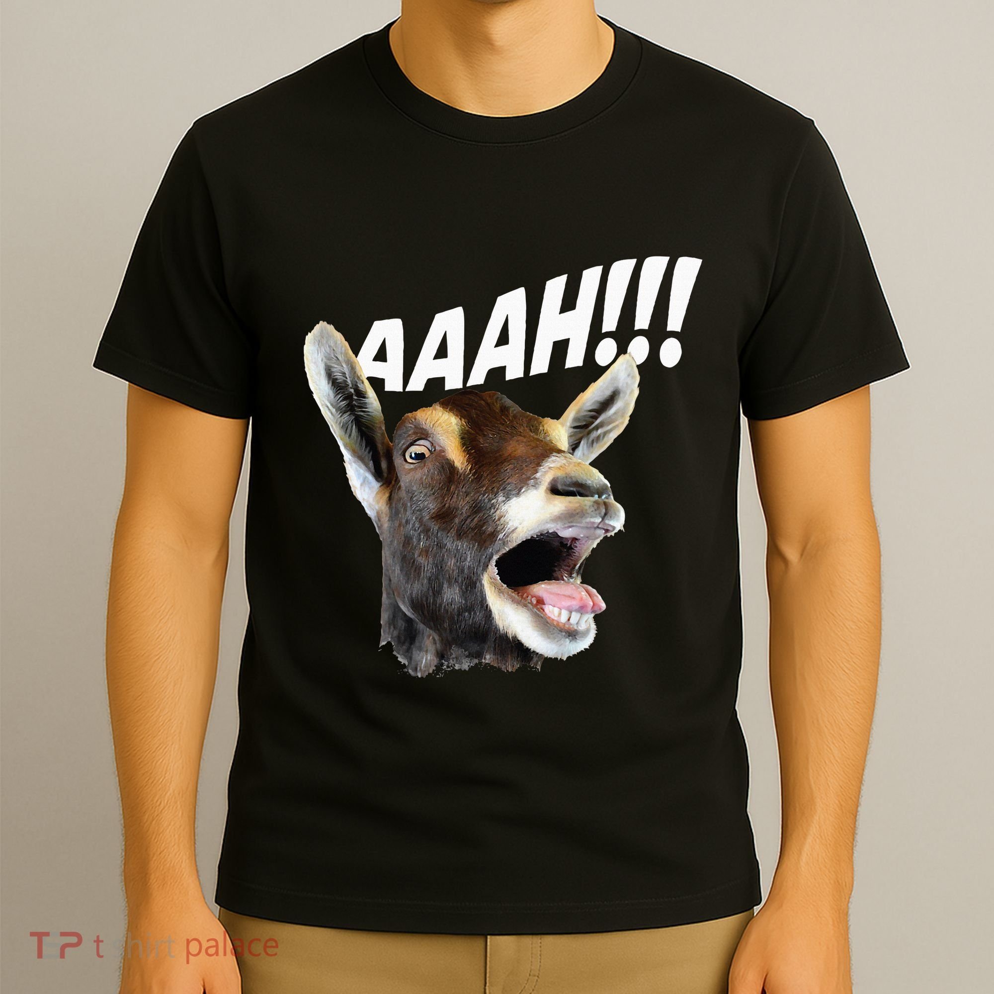 Aaah Goat Whisperer Rancher Farm Animal Farmer Halloween T-Shirt