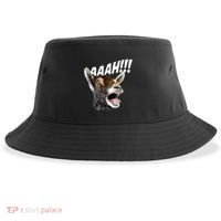 Aaah Goat Whisperer Rancher Farm Animal Farmer Halloween Sustainable Bucket Hat thumb 0