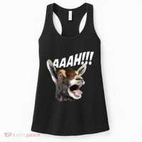 Aaah Goat Whisperer Rancher Farm Animal Farmer Halloween Women's Tank Top thumb 0