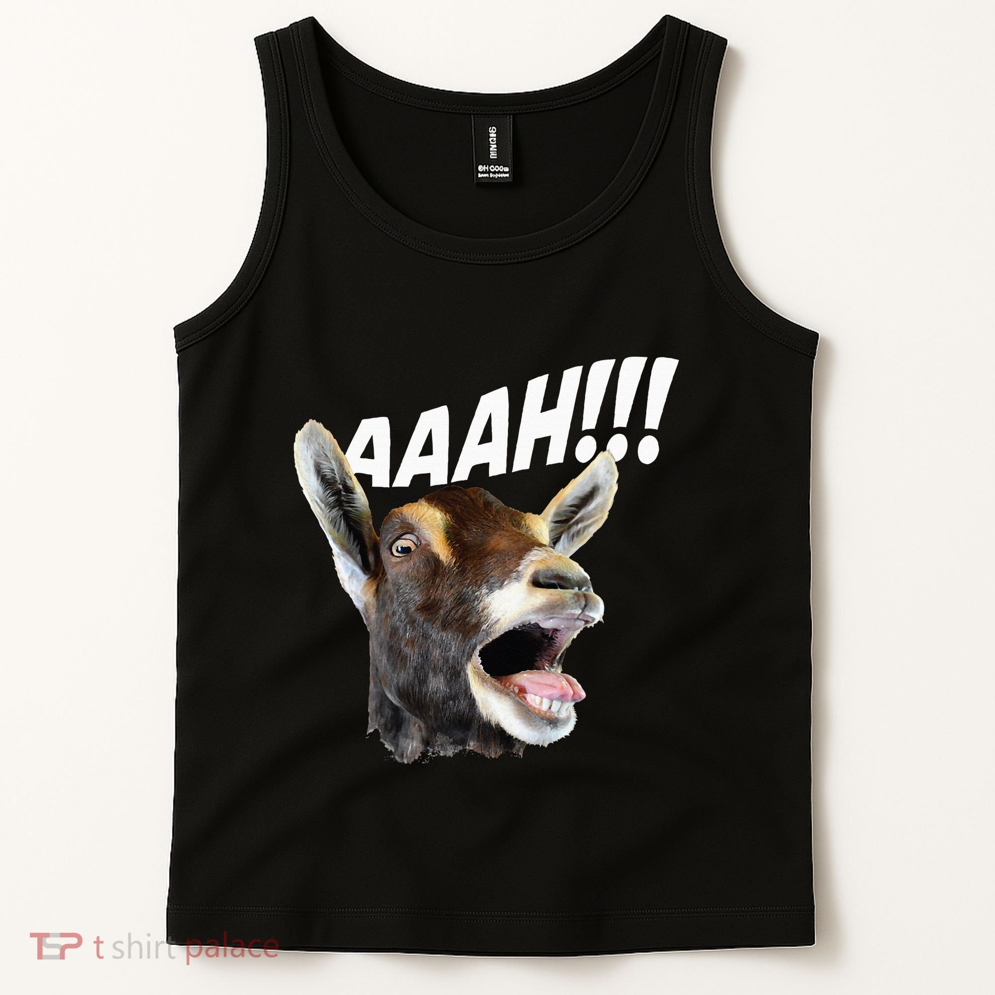 Aaah Goat Whisperer Rancher Farm Animal Farmer Halloween Tank Top