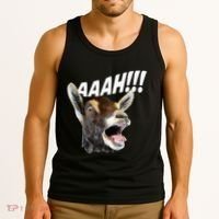Aaah Goat Whisperer Rancher Farm Animal Farmer Halloween Tank Top thumb 3