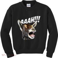 Aaah Goat Whisperer Rancher Farm Animal Farmer Halloween Kids Sweatshirt thumb 0