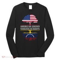 American Grown With Venezuelan Roots Long Sleeve Shirt thumb 0