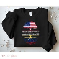 American Grown With Venezuelan Roots Sweatshirt thumb 2