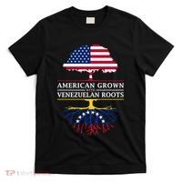 American Grown With Venezuelan Roots T-Shirt thumb 0