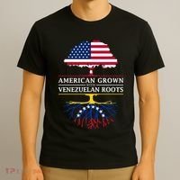 American Grown With Venezuelan Roots T-Shirt thumb 3