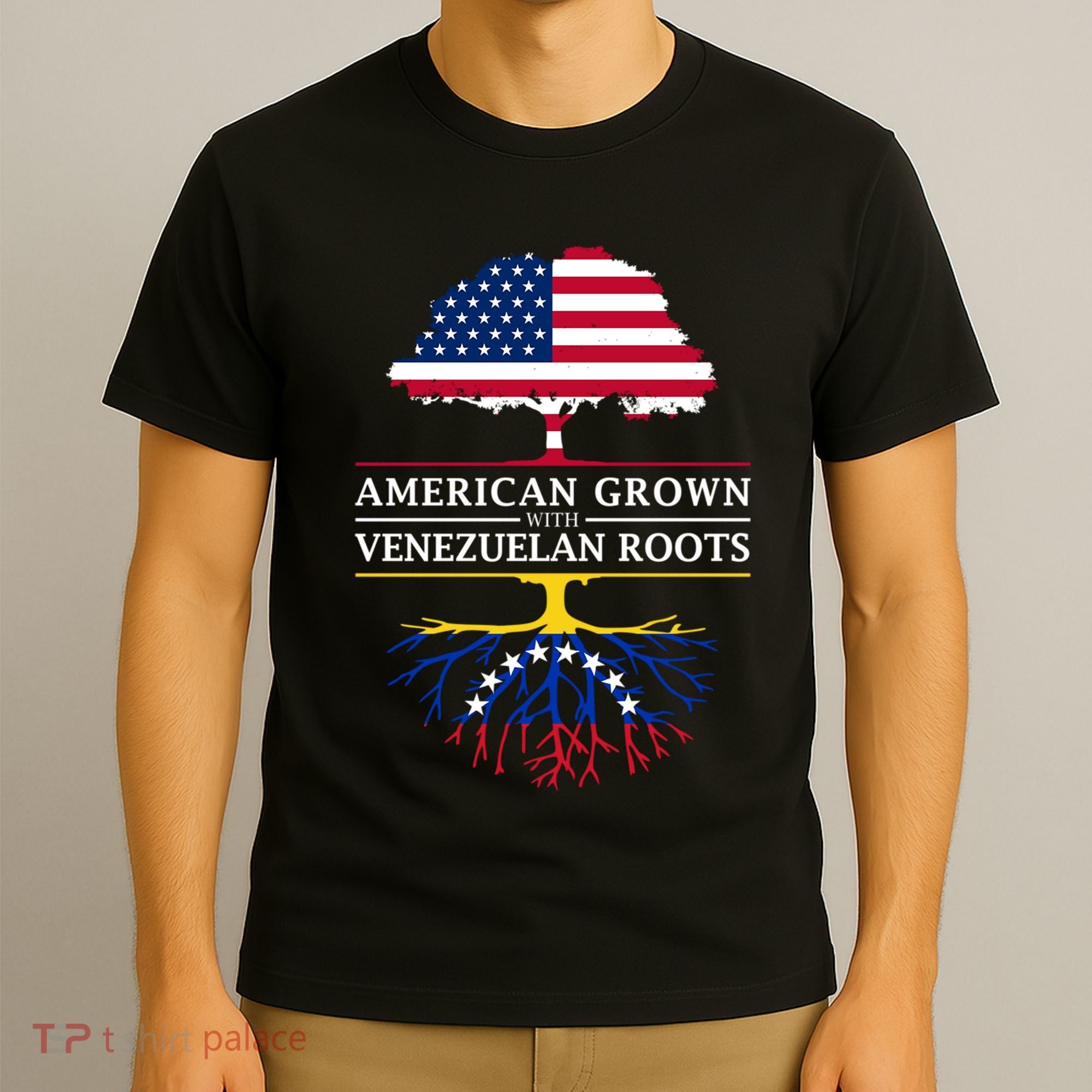 American Grown With Venezuelan Roots T-Shirt