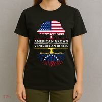 American Grown With Venezuelan Roots T-Shirt thumb 4