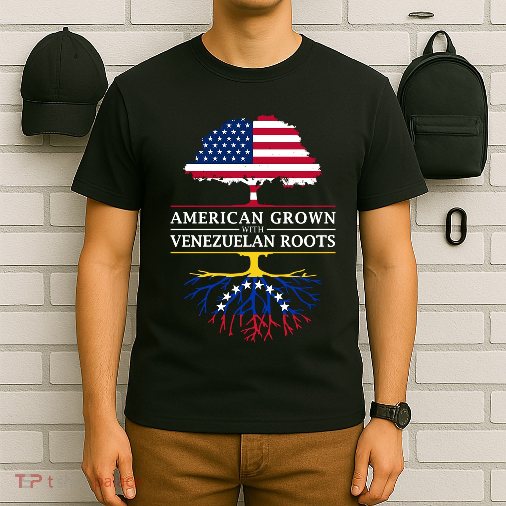 American Grown With Venezuelan Roots T-Shirt