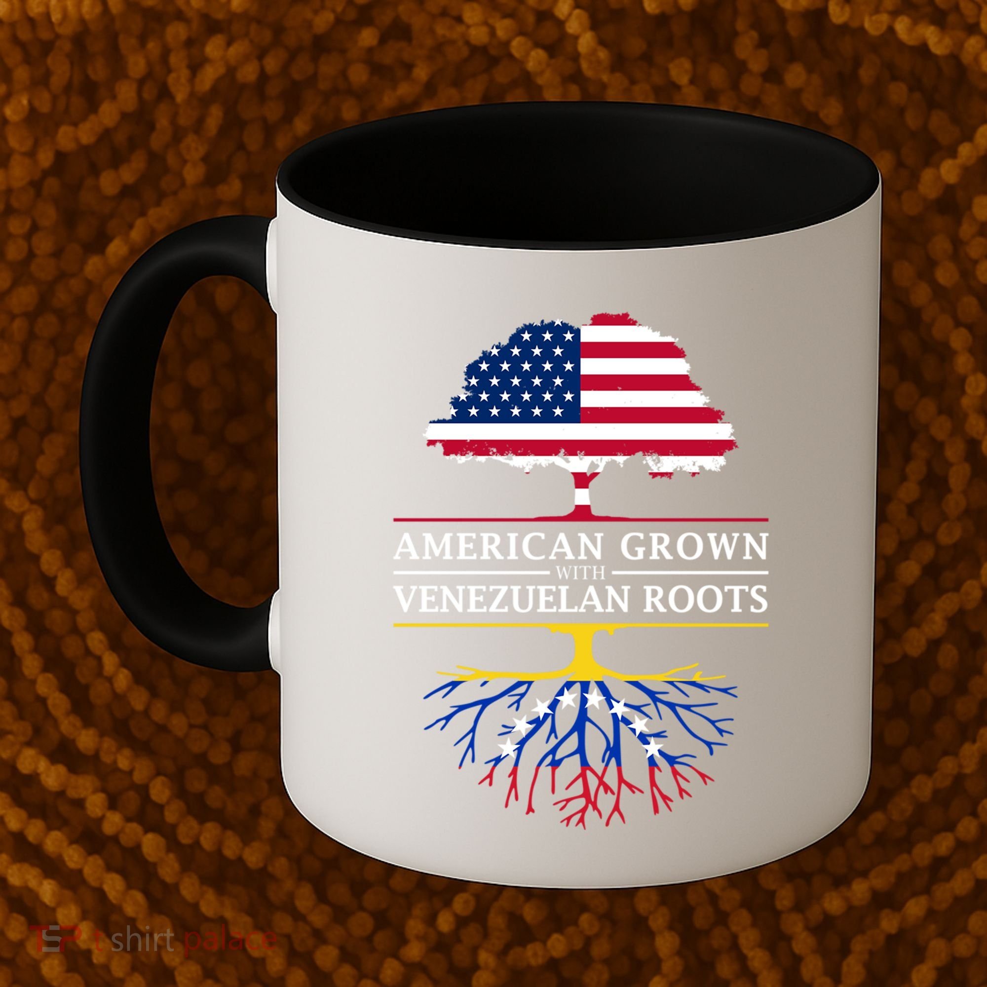 American Grown With Venezuelan Roots Coffee Mug