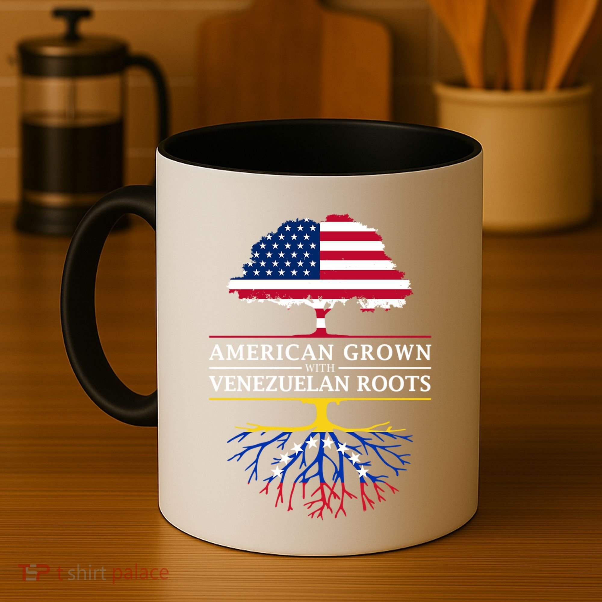 American Grown With Venezuelan Roots Coffee Mug